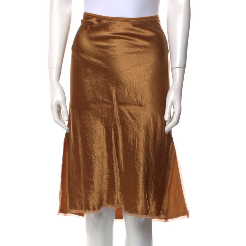 Vince midi skirt with side slit